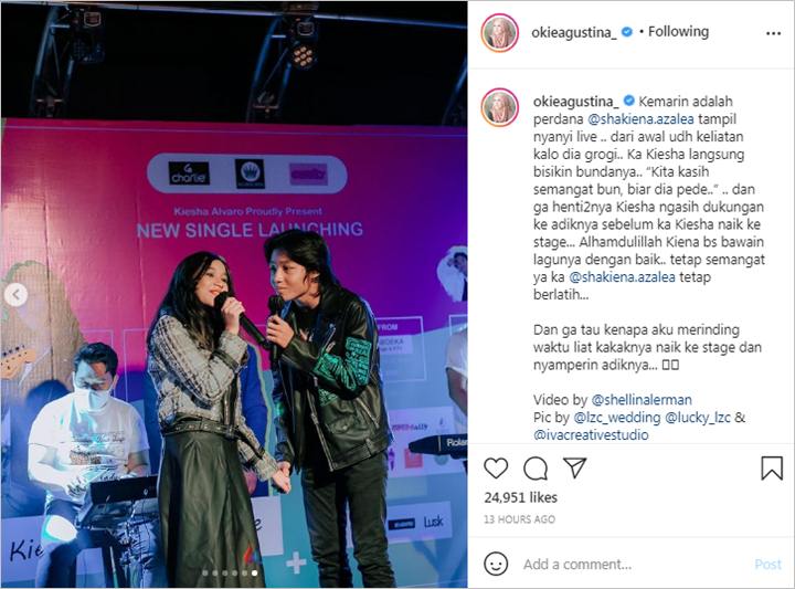Okie Agustina Kiesha Alvaro