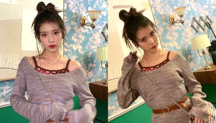 Biasa Imut, IU Tampil Beda dan Seksi di Postingan Baru