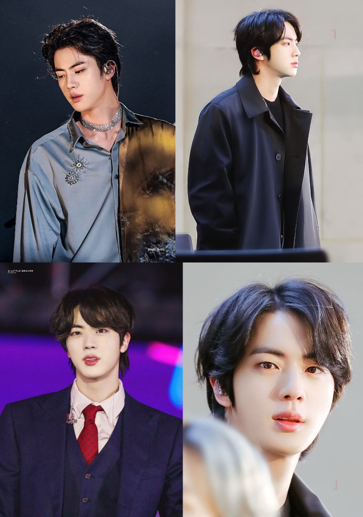 Visual Mengesankan Jin BTS dengan Rambut Panjang Tuai Decak Kagum