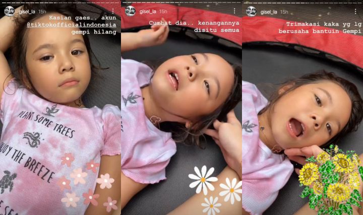 Gempi Sedih Akun TikToknya Mendadak Hilang, Gisella Anastasia Beri Wejangan Ini