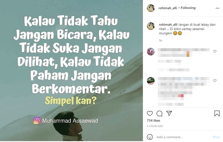 Bocorkan Kiwil Masih Ngarep Rujuk dengan Meggy Wulandari, Rohimah Banjir Kritik Pedas