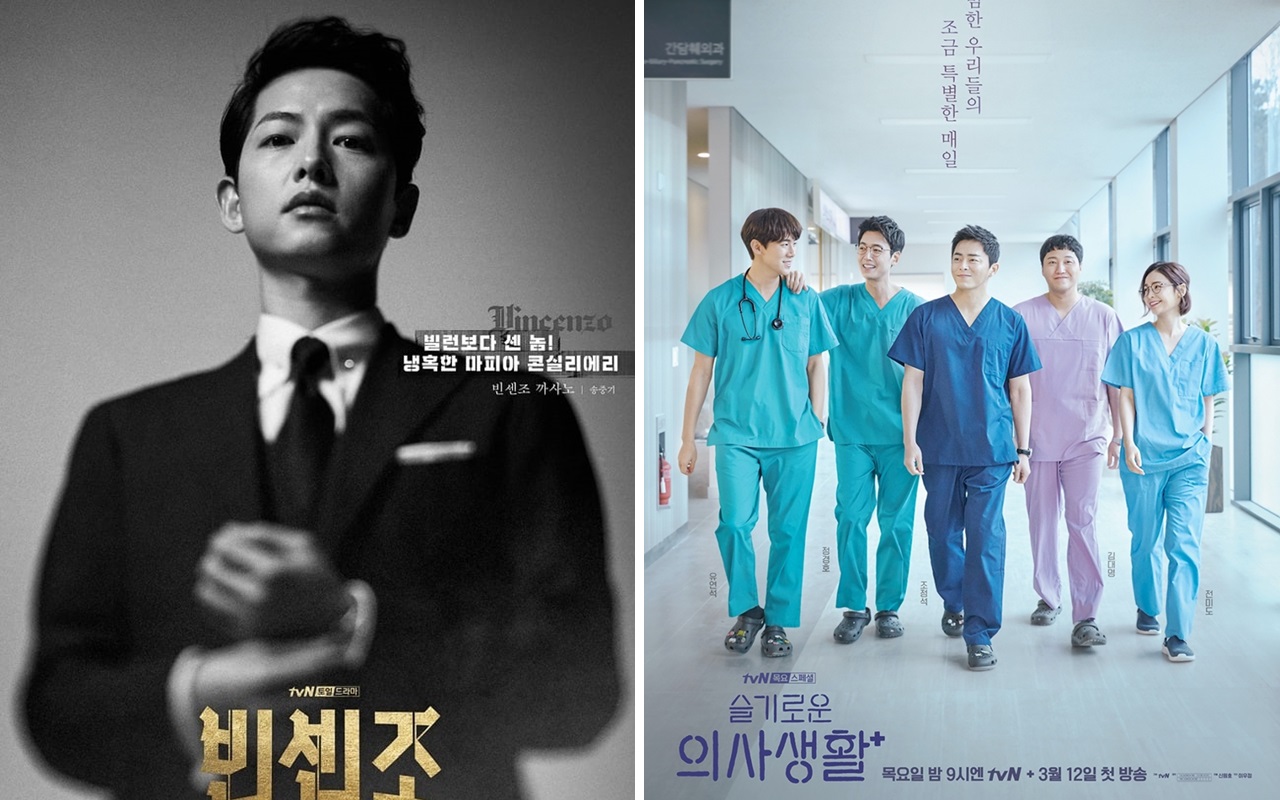 'Vincenzo' Hingga 'Hospital Playlist 2', tvN Rilis Rencana Line Up Drama 2021