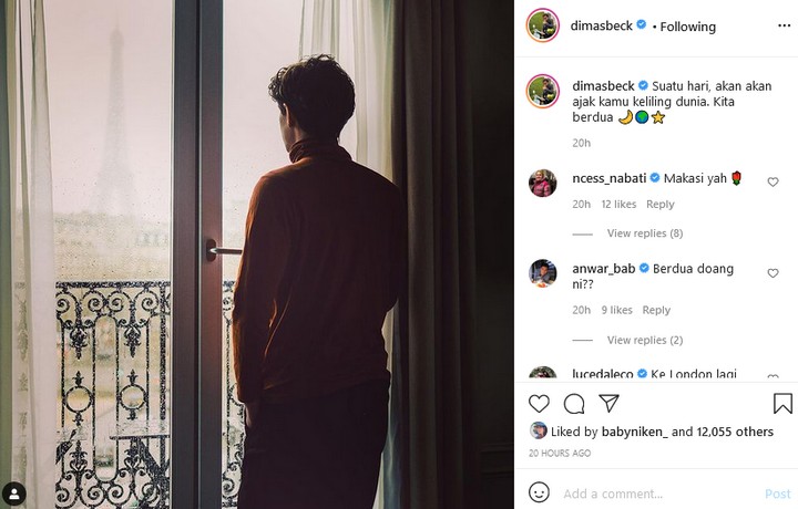 Dimas Beck dan Luna Maya Jadian?