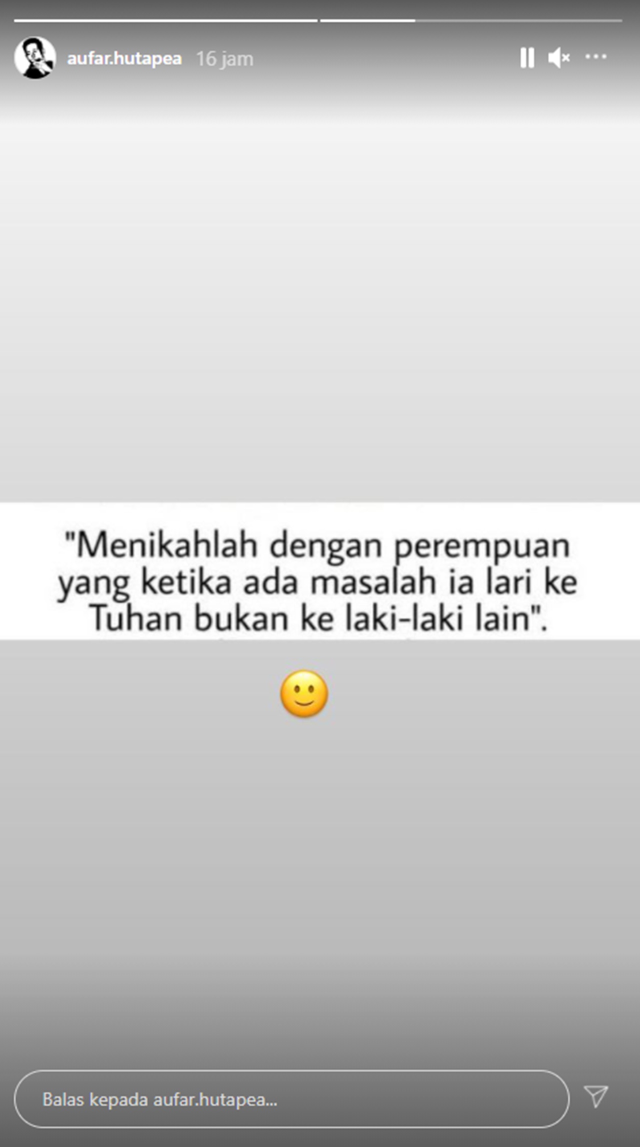 Bikin Penasaran, Suami Olla Ramlan Mendadak Tulis Sindiran Soal Selingkuh