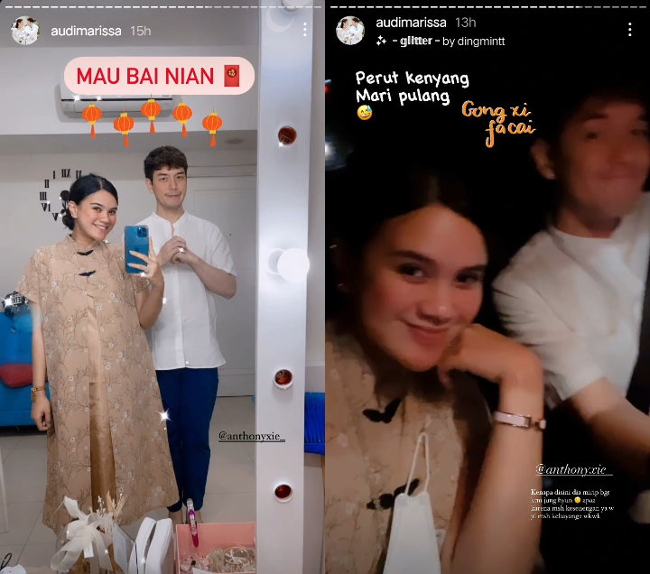 Audi Marissa Perdana Rayakan Imlek Usai Jadi Istri Anthony Xie, Momen Telepon Ibu Mertua Disorot