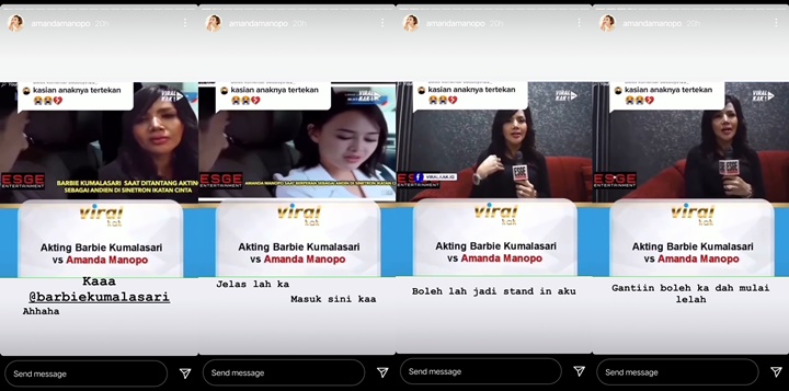 Amanda Manopo Minta Barbie Kumalasari Gantikan Perannya di \'Ikatan Cinta\', Langsung Tuai Protes