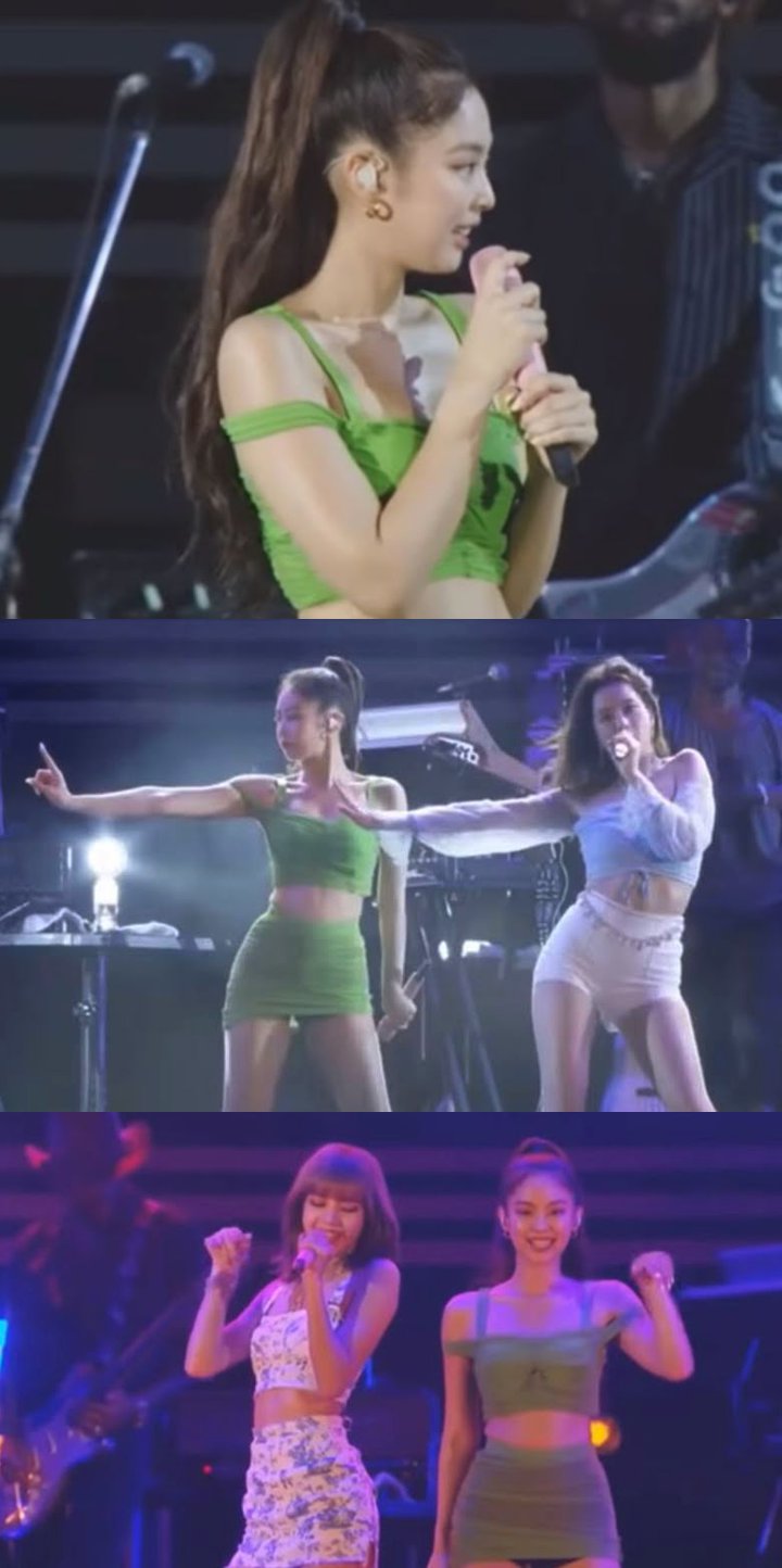 Jennie Pamerkan Bodi \'Tak Realistis\' Lewat Kostum Panggung Ketat di Konser \'A Nation\'