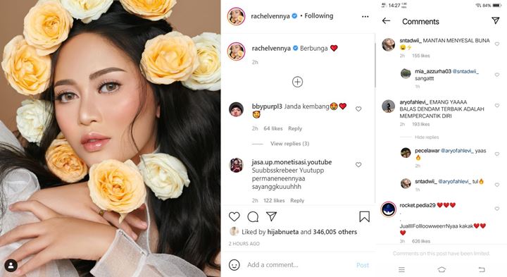 Resmi Jadi Janda, Rachel Vennya Pamer Aura Cantik Berbunga-Bunga Disebut Balas Dendam ke Mantan