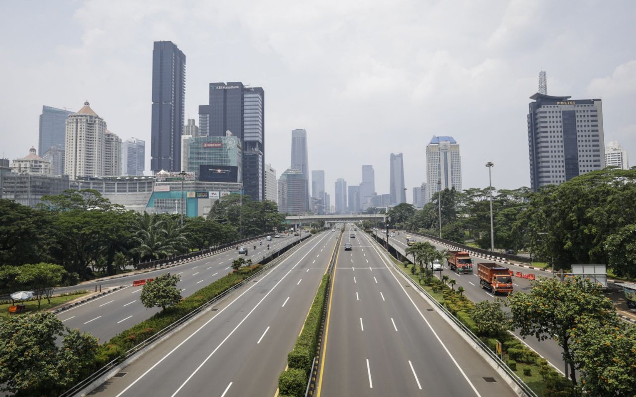 Volume Kendaraan Menurun, Kualitas Udara di Jakarta Membaik Selama PSBB
