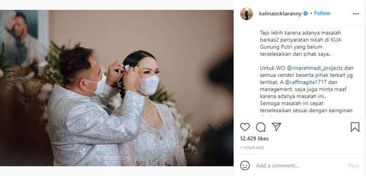Kalina Oktarani Akhirnya Beber Alasan Batal Menikah dengan Vicky Prasetyo, Masih Ada Harapan?