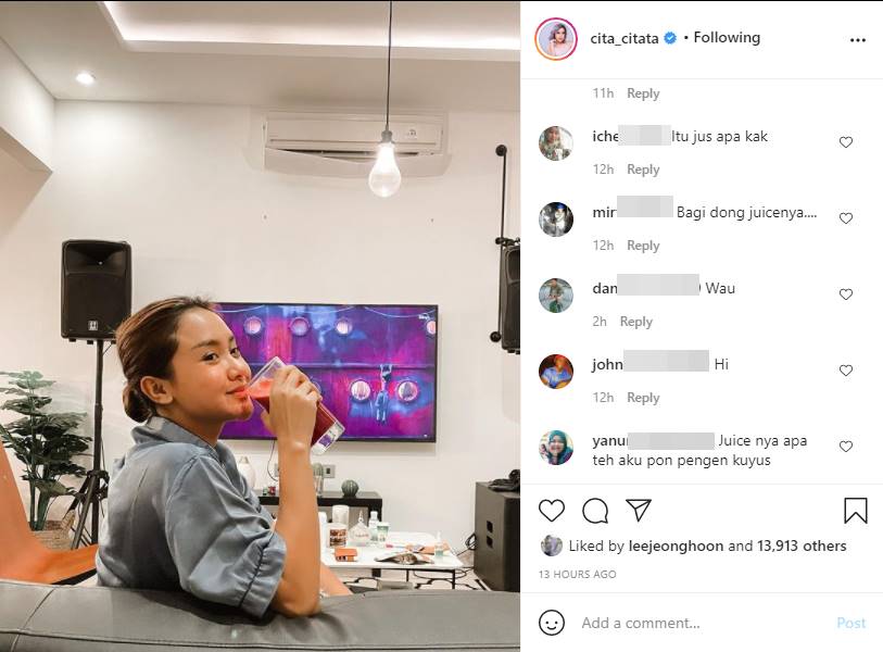 Cita Citata Ungkap Ritual Rutin Sebelum Tidur Untuk Jaga Badan Sehat dan Langsing