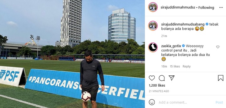 Zaskia Gotik Tegur Suami