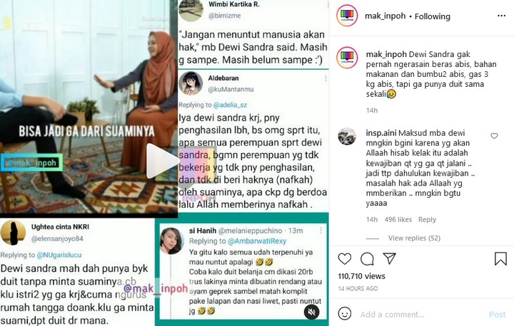 Dewi Sandra Singgung Naskah Suami