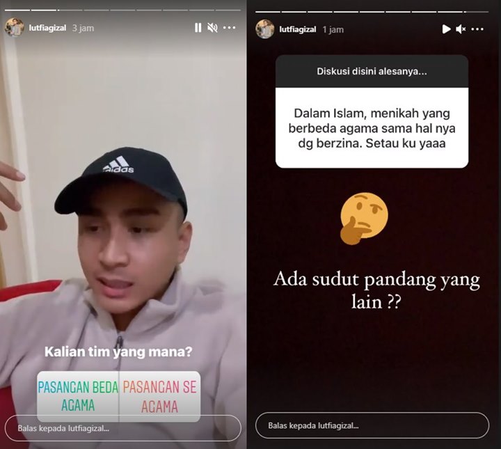 Lutfi Agizal Ajak Diskusi Soal Pacaran Beda Agama, Sindir Jordi Onsu-Frislly Herlind?