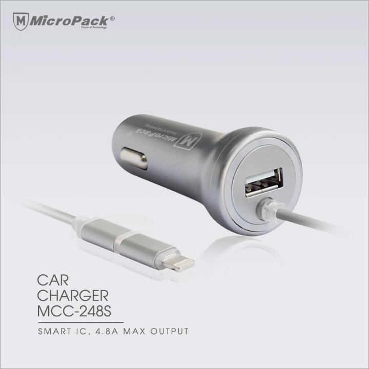 Car Charger MicroPack MCC-248S