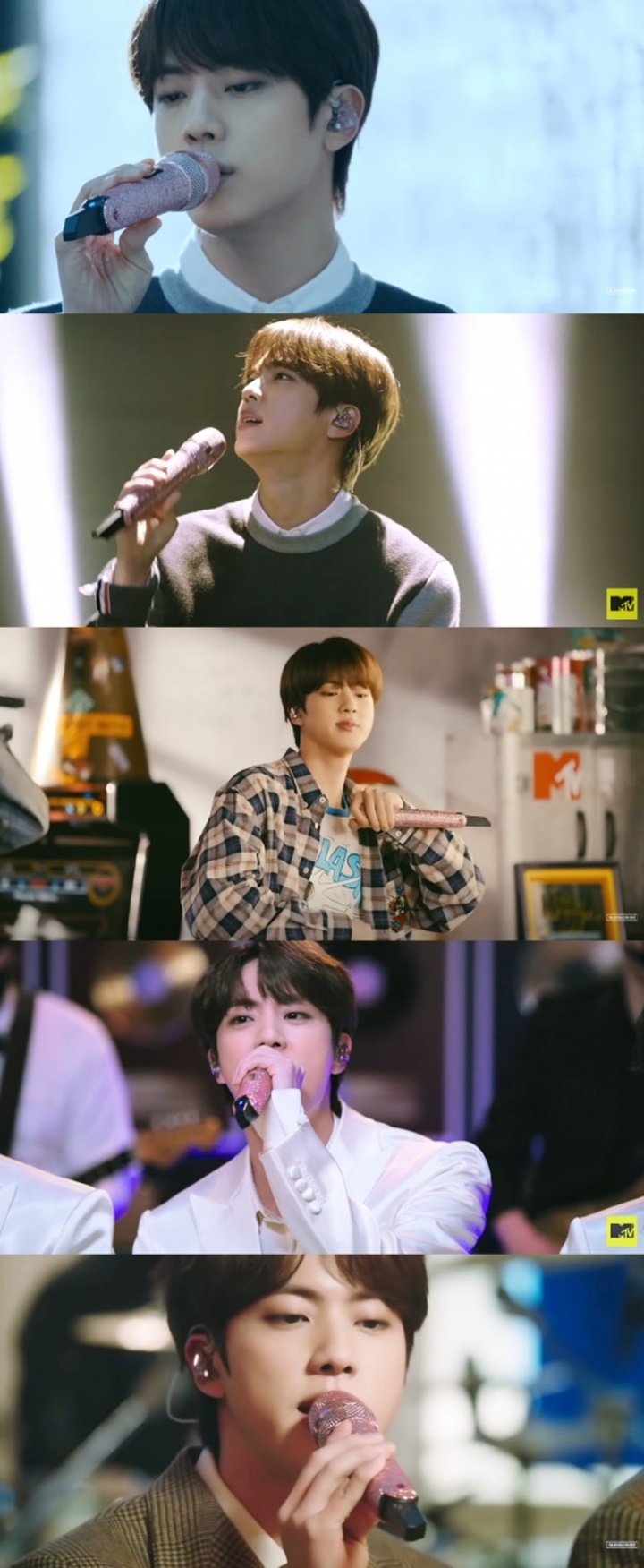 Visual dan Suara Jin BTS di MTV Unplugged Jadi Hot Topic, Diberi Julukan Uwu Ini 1