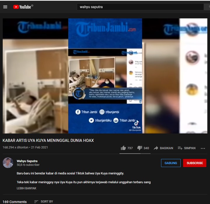 Astrid Murka Ada Konten Uya Kuya Meninggal Dunia: Mau Viral Gini Amat Yah!