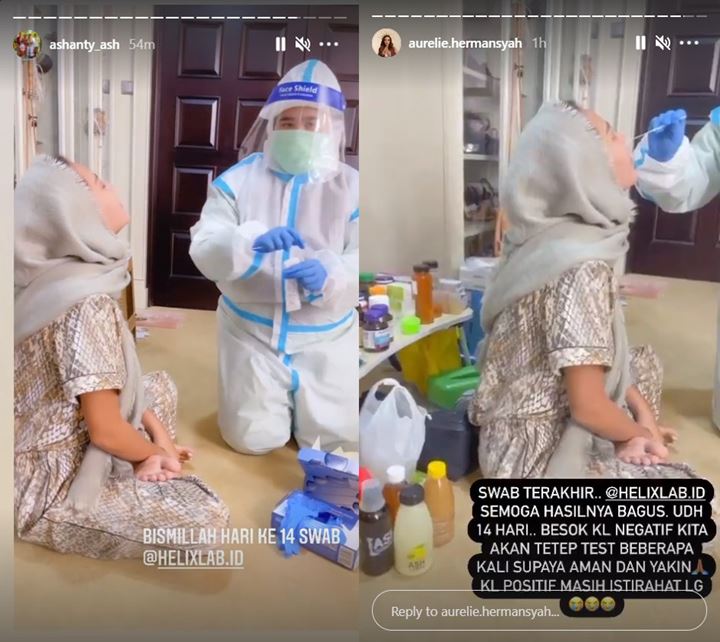 Sudah 14 Hari Positif COVID-19, Aurel Hermansyah Ungkap Kondisi Terkini