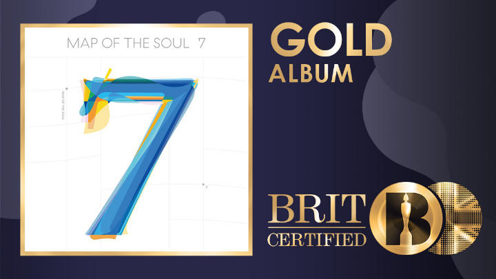 BTS \'Map Of The Soul: 7\' Sukses Jadi Album Ketiga Yang Dapat Sertifikat Emas di Inggris Raya