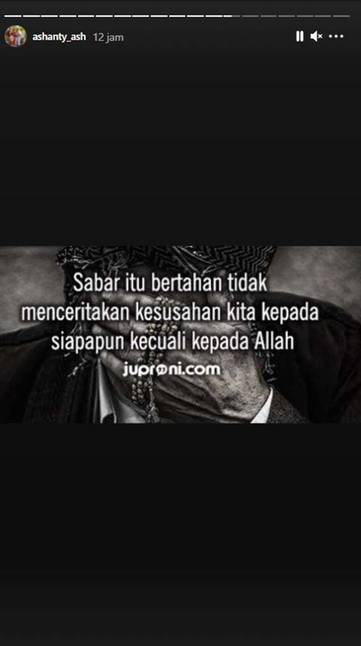 Status Instagram Ashanty