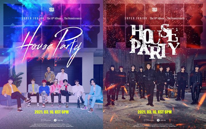 Lama Ditunda, Super Junior Rilis 2 Teaser Berkonsep Beda Untuk Comeback \'House Party\'