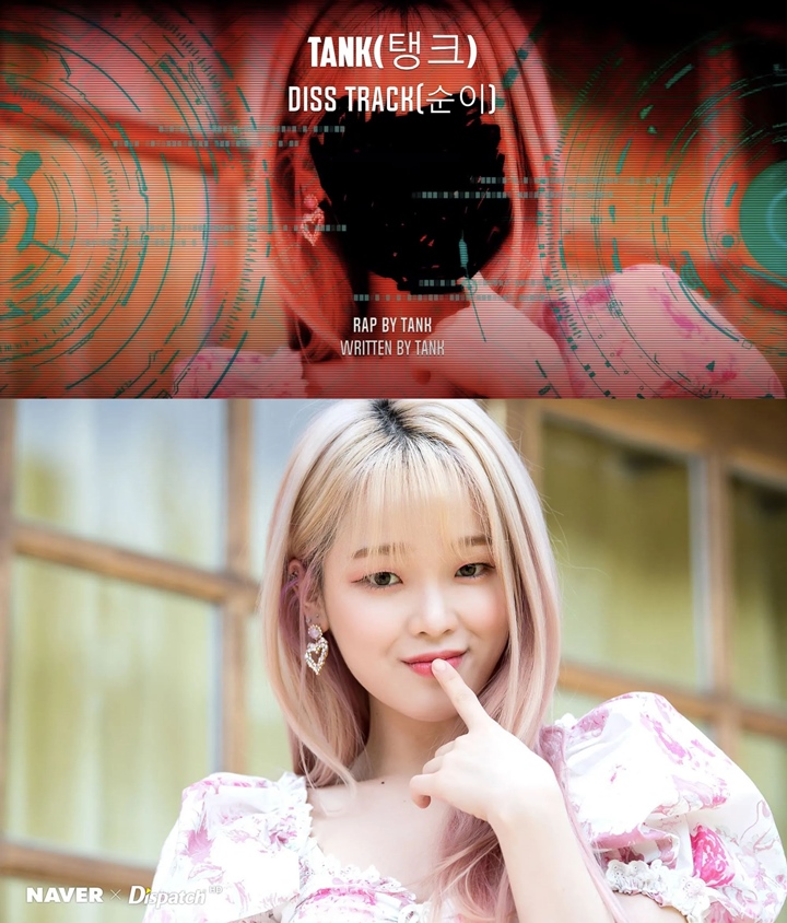 Seunghee OH MY GIRL Difitnah Rapper TANK 1
