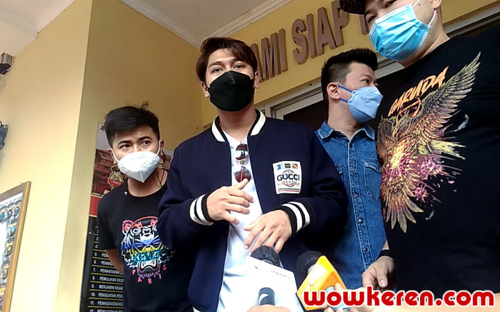 Rizky Billar Datang ke Polsek Penuhi Panggilan Polisi