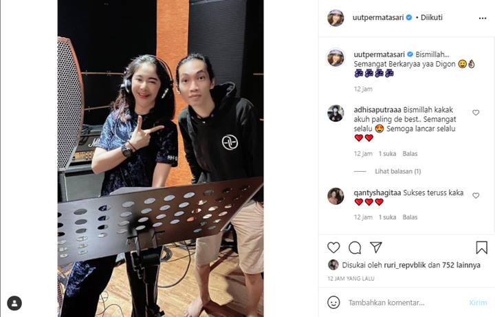 Uut Permatasari Kembali Rekaman