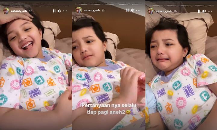 Arsy Mendadak Pertanyakan Kiamat Sampai Nangis Sesenggukan, Ashanty Beri Penjelasan Bijak