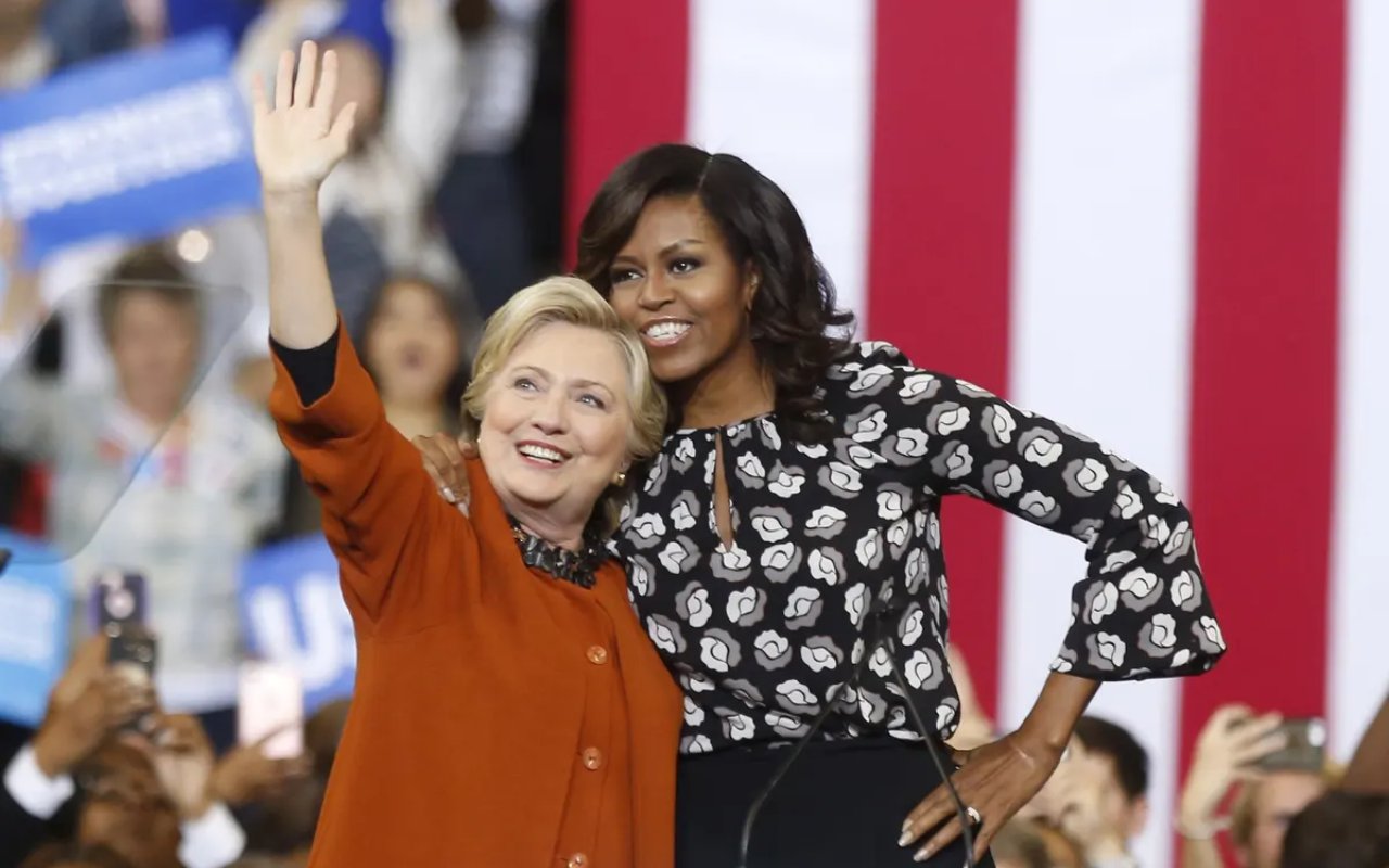 Michelle Obama Dan Hillary Clinton Ikut Prihatin Lihat Wawancara Meghan Markle Dengan Oprah Winfrey