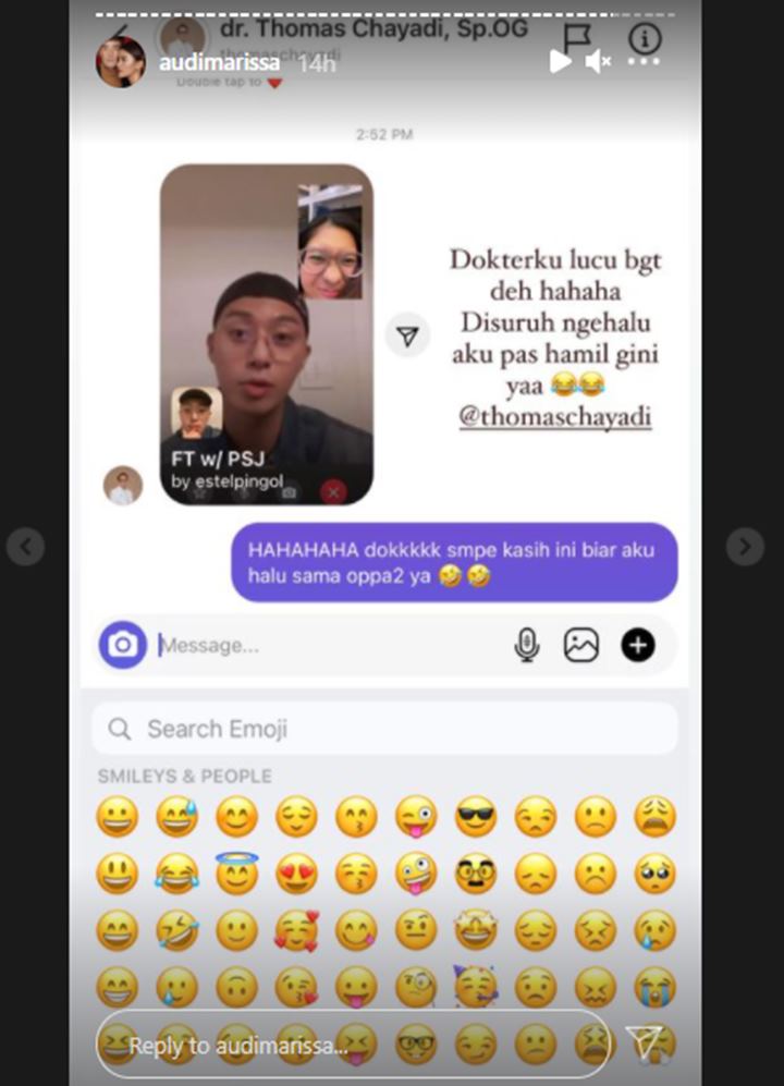 Kpopers, Audi Marissa Ngakak Disuruh Halu Oppa Korea Oleh Dokter Kandungan Sendiri