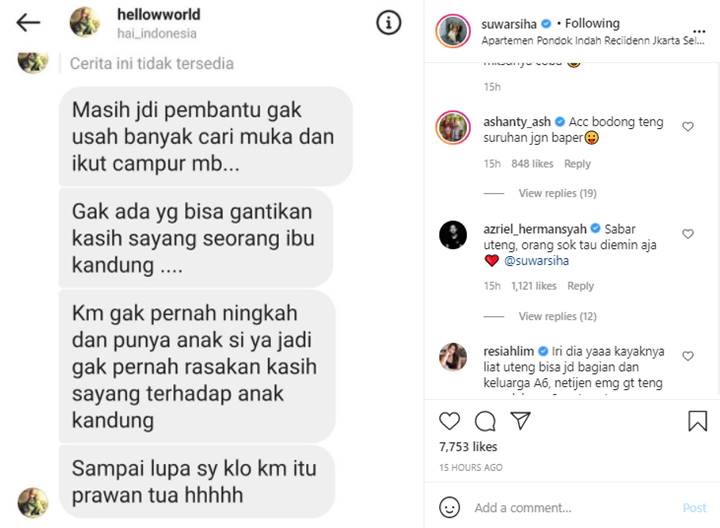ART Ashanty Terima Hinaan Netter Usai Dinilai Terlalu Ikut Campur, Beri Reaksi Tegas Tak terduga