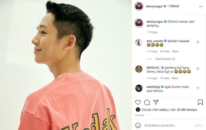 Denny Cagur Kembaran Jung Hae In