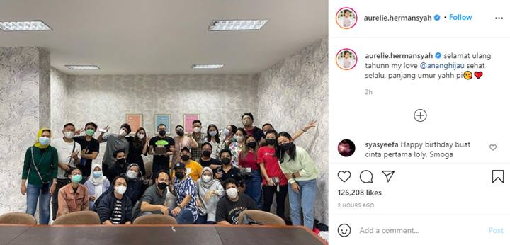 Harapan Ashanty dan Aurel untuk Anang Hermansyah yang Berulang Tahun, Kompak Bagikan Foto Ini