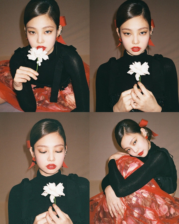 Jennie BLACKPINK Tampil Beda dengan Gaya Makeup Lebih Berani dan Sensual