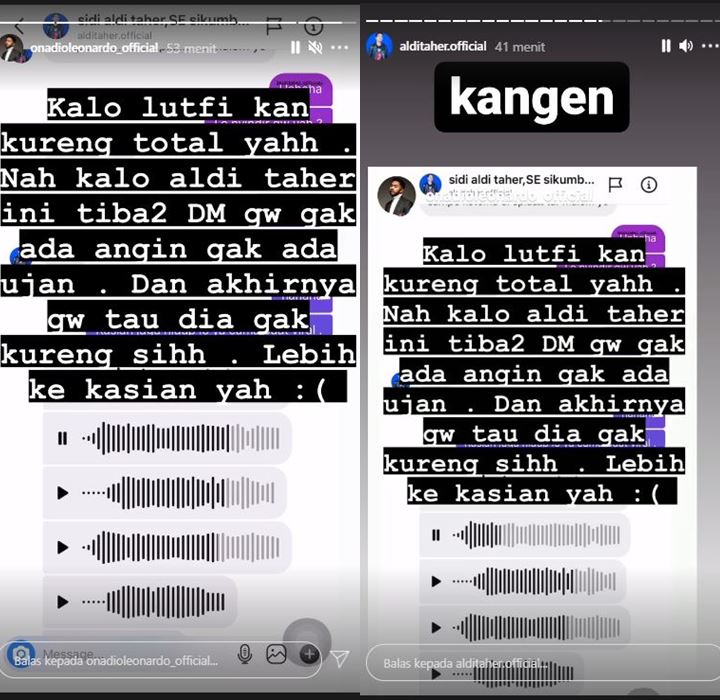 Nikita Mirzani Tepis Tudingan Pelakor, Onadio Leonardo Bongkar Isi DM dari Aldi Taher - Topik Pagi