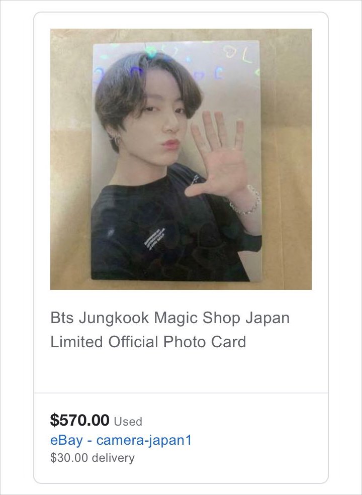 Paling Diburu, Photocard Jungkook BTS Ini Dibanderol 8,2 Juta