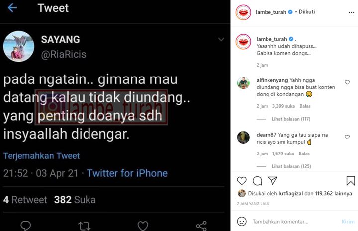 Ria Ricis Bongkar Alasan Mengejutkan Tidak Hadir di Pernikahan Atta-Aurel
