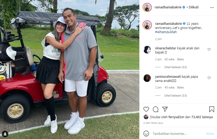 Nia Ramadhani Mesra Foto Bareng Suami Demi Rayakan Anniversary Tuai Reaksi Tak Terduga Ini