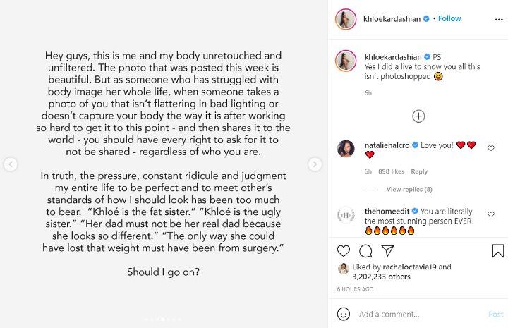 Khloe Kardashian Akhirnya Buka Suara Tanggapi Foto Bikininya Yang Beredar Tanpa Izin