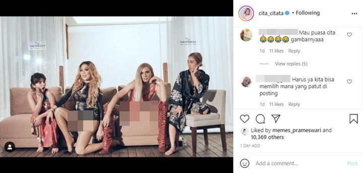 Buat Konten Bareng Drag Queen, Cita Citata Disentil Soal Ramadan