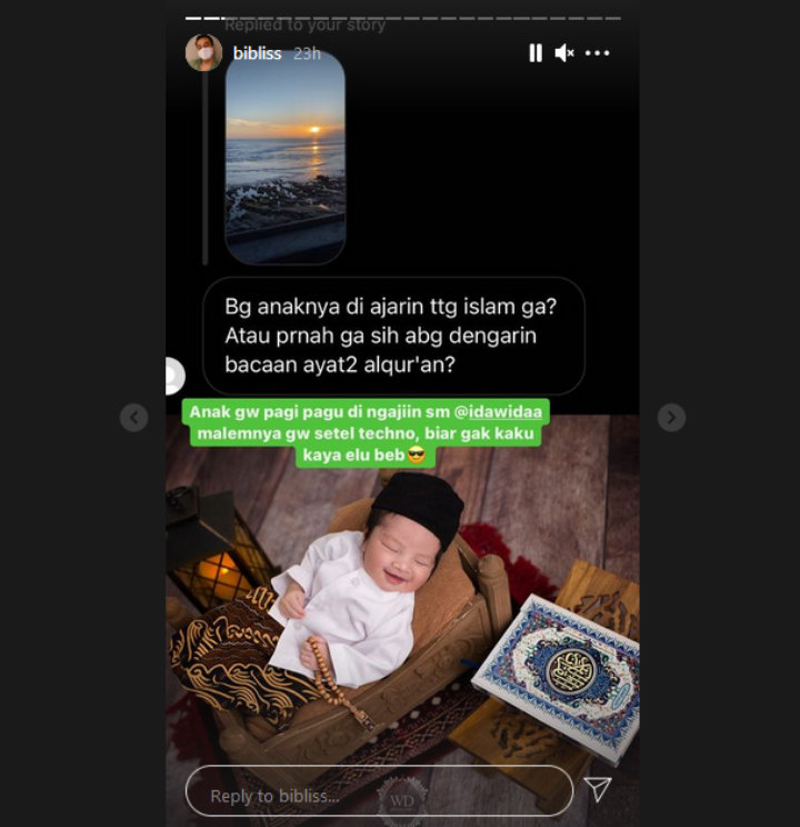 Bibi Suami Vanessa Angel Gak Pernah Ajari Anak Soal Agama atau Dengarkan Bacaan Quran?