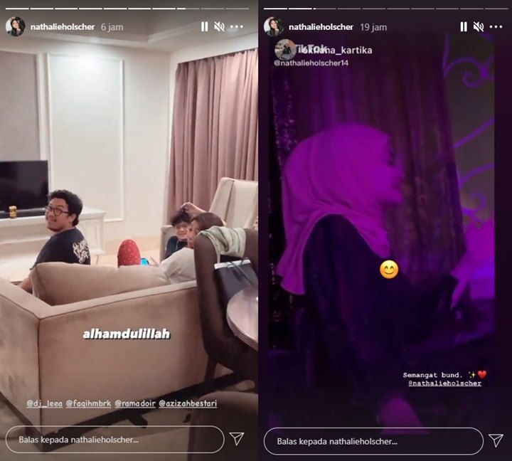 Nathalie Holscher Kabur dari Rumah Sule?