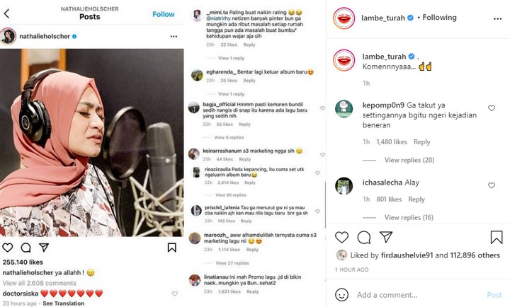 Drma Rumah tangga Sule dan Nathalie Holscher Seret Nama Tisya Erni