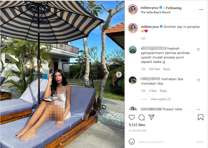 Millendaru Kena Tegur Usai Unggah Foto Seksi