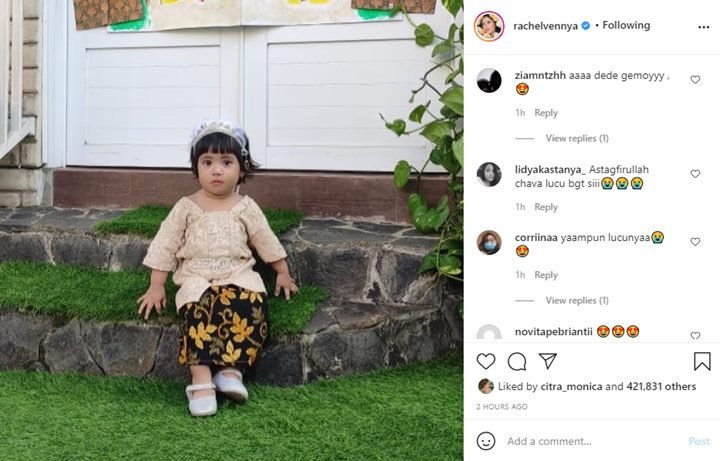 Rachel Vennya Suarakan Hak Perempuan di Momen Hari Kartini, Sosok Kecil Ini Malah Bikin Salfok