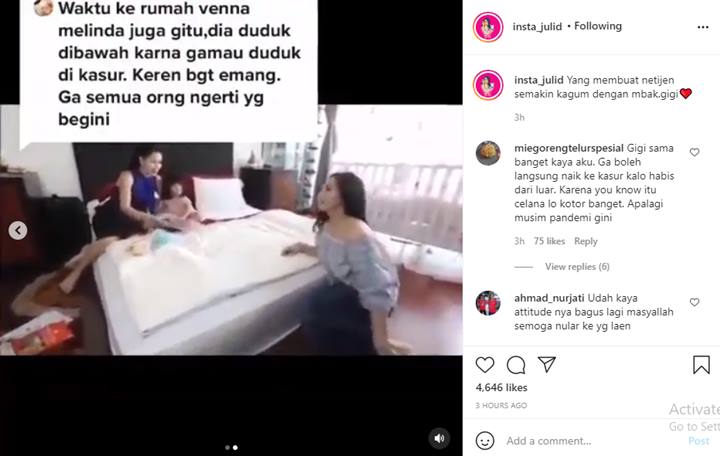 Atitude Nagita Slavina Saat Kunjungi Rumah Venna Melinda Banjir Pujian, Patut Dicontoh