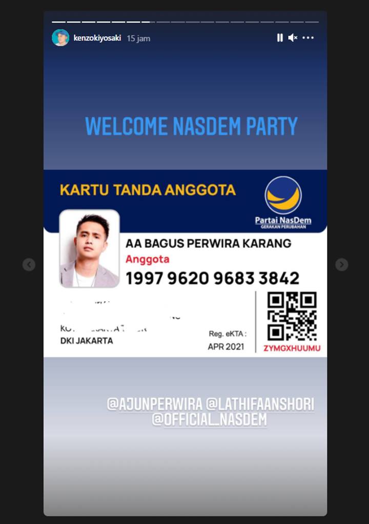 Ajun Perwira Gabung Partai Politik, Bakal Nyaleg Tahun 2024?