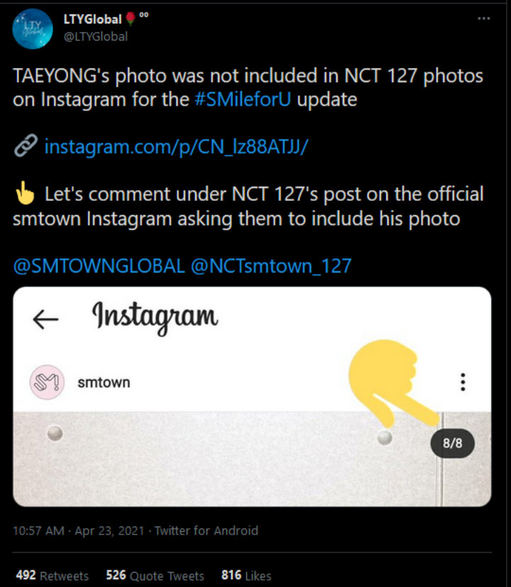 Cuma Taeyong yang Tak Ada di Postingan NCT 127 Promosi Kaus Kaki SM