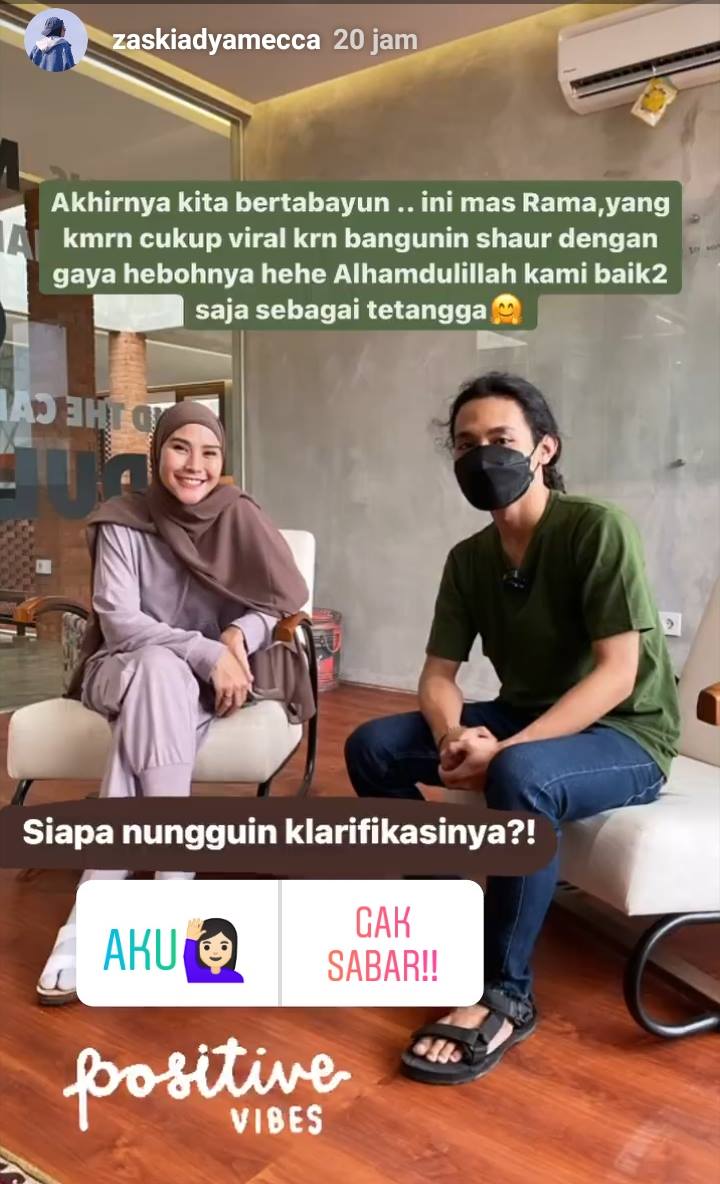 Zaskia Adya Mecca Akhirnya Tunjukkan Sosok Oknum Yang Bangunkan Sahur Pakai Cara Ngegas